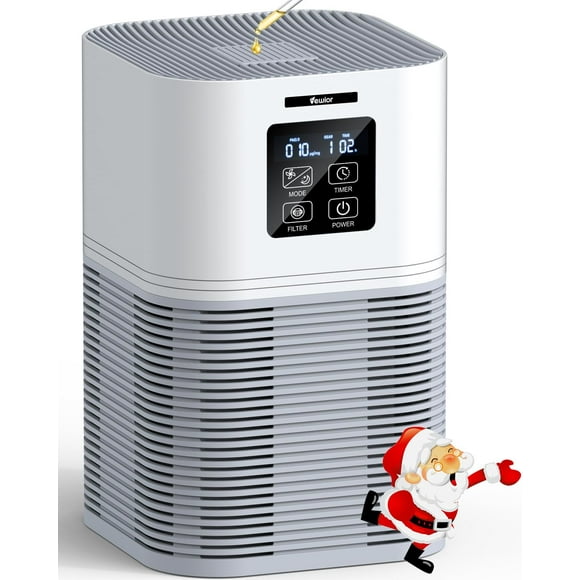 Purificador de aire VEWIOR para habitación grande de 600 m² con H13 True HEPA