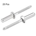 thumbnail image 4 of Unique Bargains 4.8mm x 18mm 304 Rivets Aveugles en Acier Inoxydable 25 Pack, 4 of 4