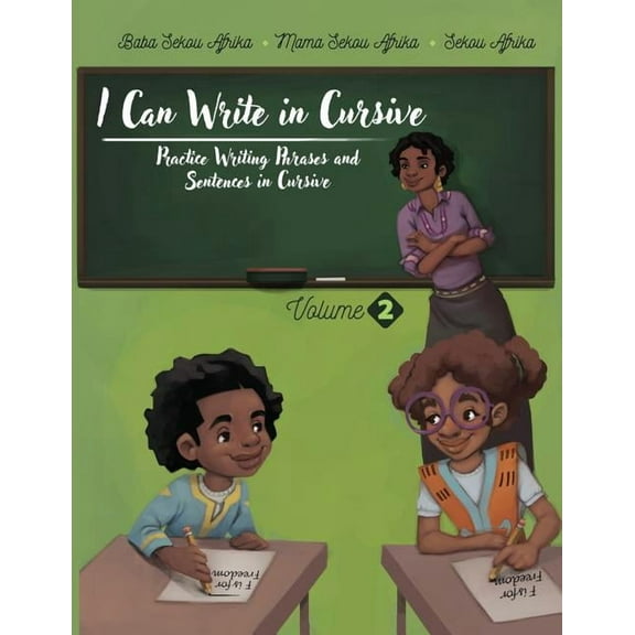I Can Write in Cursive: Volume 2: Practice Writing Phrases and Sentences in Cursive, (Paperback)