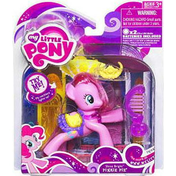 My Little Pony Canterlot Shine Bright Pinkie Pie Figure Walmart Com
