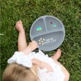 thumbnail image 2 of Pavilion Gift Company - Camp Life - 7.75" Divided Silicone Suction Plate, 2 of 8