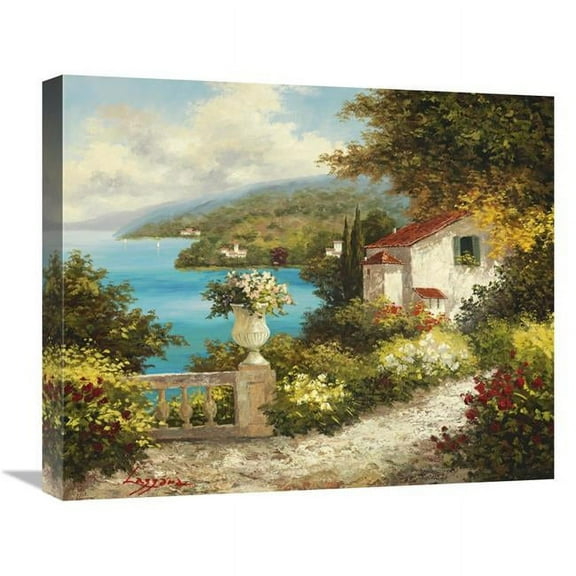 Global Gallery GCS-132575-22-142 22 in. Casa Del Mare Art Print - Lazzara