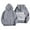 Grey, variant on Women Blouses Cute Graphic Hoodies Women Sweatshirt No Hood Sweater with Zippers Women's Sweatshirts Hoodie Side Snap Sweatshirt The Rambling Storefront Velour Tops Active Hoodie Shirt Small Blue 2XL