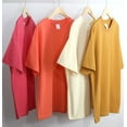 thumbnail image 5 of Freaswind Women's Oversized Solid Color Short Sleeve T-Shirt 240GSM Heavyweight Cotton Relaxed Fit Tee, 5 of 5