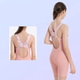 thumbnail image 3 of lnmuld Girls Swimsuit Seashell Print Beach Resort Swimming Training Swimwear Color:Pink,Size:13-14 Years, 3 of 7