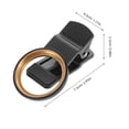 thumbnail image 2 of Tineasur Lightweight Phone Camera Lens Mount with Auxiliary Filter Support, Black, Compatible with Smartphones, 2 of 8