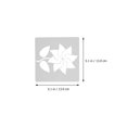 thumbnail image 2 of 18pcs Réutilisable Fleur Pochoir Creux Art Peinture Bricolage Modèles de Dessin, 2 of 9