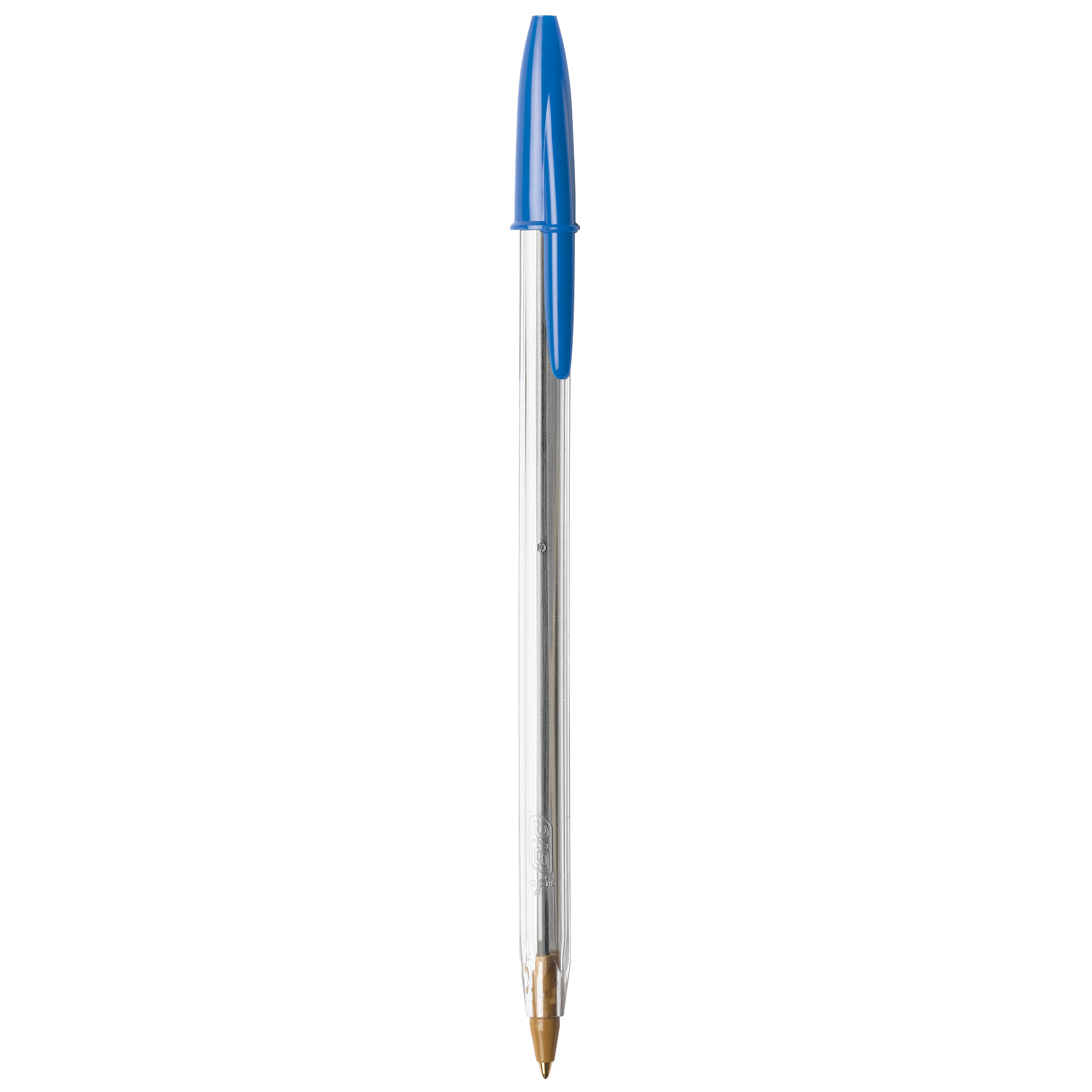 BIC Cristal Xtra Smooth Ballpoint Stick Pens, 1.0 mm, Blue Ink, Pack of 10 - image 4 of 10