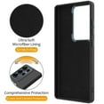 thumbnail image 3 of For Samsung Galaxy S25 Ultra 5G Case (Compatible With MagSafe) With Invisible Magnetic O-Ring Stand Military-Grade Shockproof Phone Case,Black,For Galaxy S25 Ultra 5G, 3 of 7