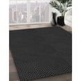 thumbnail image 3 of Ahgly Company Machine Washable Indoor Round Transitional Night Black Area Rugs, 7' Round, 3 of 7