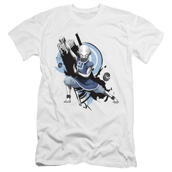 Avatar The Last Airbender Energybending Aang Unisex Adult Canvas Brand T Shirt
