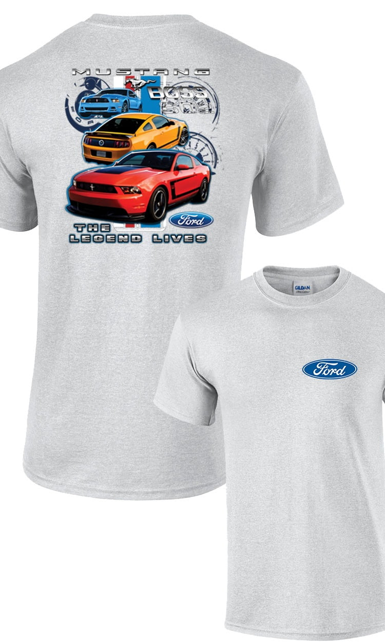 Ford Mustang Auto Fun T-Shirt Noir 104 