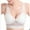 White, variant on Loopsun Womens Bras Plus Size, Bras for Women, Women's Solid Color Lace Seamless Gathered Underwear Everyday Bras Beige XXXL