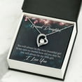 thumbnail image 4 of To My Granddaughter You Will Always Be Forever Necklace w Message Card, 4 of 8