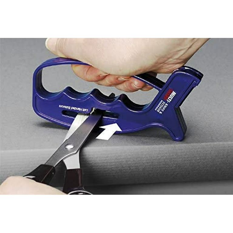Tohuu Double Sided Knife Sharpener Double-sided Machete Sharpener Manual  Sharp Small Axe Knife Grinder Tools Multi-purpose With Scissor Sharpening  Position amicably 