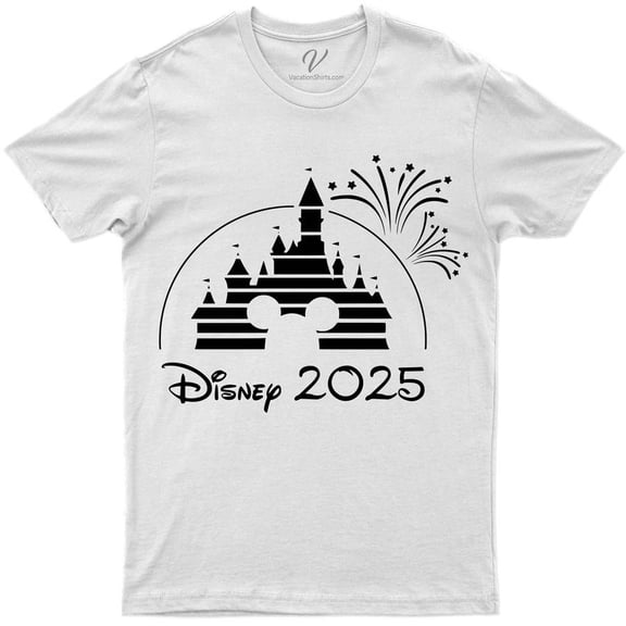 Magical Castle Fireworks Celebration 2025 Commemorative Tee