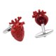 thumbnail image 3 of Cufflinks De Los Hombres Red Heart Bloody Heart Doctor Shirt Button Botón Sunnimix Mancuernas, 3 of 5