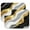 Black Marble Gold, variant on Black Marble Gold Line Pattern Dish Drying Mat for Kitchen 1 Pack, Ultra Absorbent Microfiber Dishes Drainer Mats,18"x24"