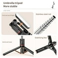 thumbnail image 2 of 43.7-Inch Multi-function Selfie Stick Desktop Tripod with Telescoping Rod 7 Sections with Phone Clip Detachable Beauty Fill Light & Remote Control Compatible with Android 4.4/ iOS 5.1 System, 2 of 6
