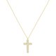 thumbnail image 1 of Cadena & Cruz Oro Amarillo de 14K con Diamantes TIMESQUARE 3990DWN4YXA11M, 1 of 4