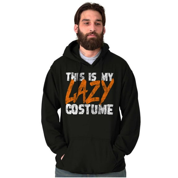 This Is My Lazy Halloween Costume Hoodie Sweatshirt Women Men Brisco Brands S