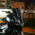 thumbnail image 4 of OUNONA Motorcycle Windscreen Spoiler PC Black Outdoor Travel 1Pcs, 4 of 8