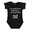 Black, variant on Just Moved Out Mom’s Place Funny Baby Bodysuit, Got My Own Crib Infant Onesie, Newborn Baby Shower Gift