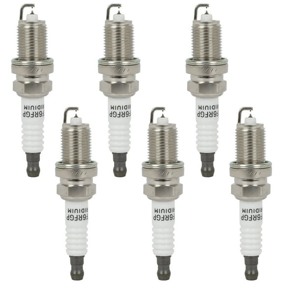cciyu Platinum Iridium Spark Plugs 2477 for Honda Accord 1995-2002,Pilot 2003-2005,Odyssey 1999-2004 & for Acura MDX 2001-2002,TL 1999-2003,MDX & for Mazda 626,Millenia,MPV,MX-6 Set of 6