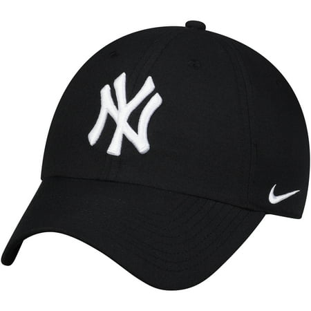 Nike Stretch Hat - New York Yankees Nike Heritage 86 Stadium Performance Adjustable Hat - Navy - OSFA