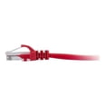 thumbnail image 1 of C2G 25ft Cat6 Ethernet Cable - Snagless Unshielded (UTP) - Red - Patch cable - RJ-45 (M) to RJ-45 (M) - 25 ft - UTP - CAT 6 - snagless - red, 1 of 3