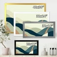 thumbnail image 4 of Designart 'Landscape With Hills Abstract Geometric Art' Modern Framed Art Print, 4 of 4