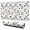 White Cow Heart, variant on Long Mouse Pads for Desk,White Cow Colorful Moo Pattern Desk Mats on Top Of Desks, Desk Mouse Pad Extra Large with 3mm Non-Slip Base and Stitched Edge for Gaming,Office,Work,Home 31.5"x11.8"