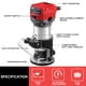 thumbnail image 2 of Enrutador de madera TEENO de 1,25 HP, 6,5 A, 13000-33000 RPM con juego de 15 brocas, 2 of 7