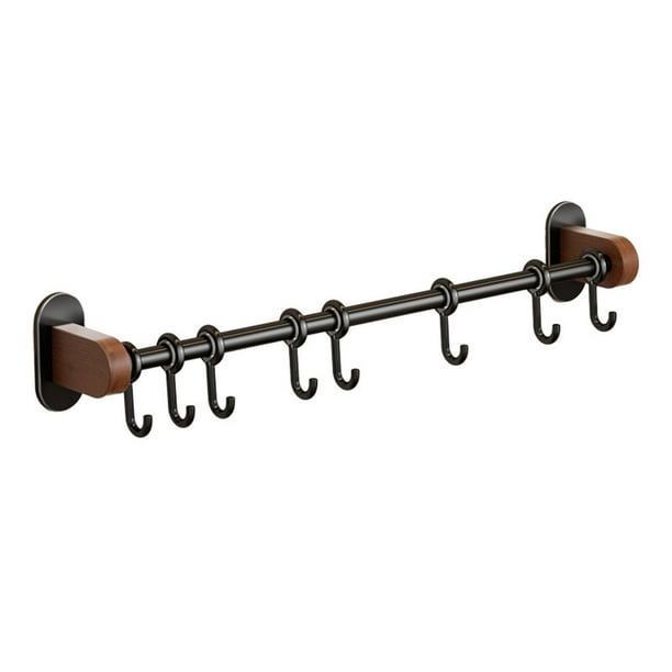 Estante colgante de cocina, soporte multiusos para utensilios de cocina, ollas, sartenes, tazas, espátulas, paños de cocina y baño.