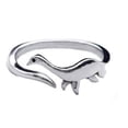 thumbnail image 2 of Anillos para mujer, regalos para mujer, se puede ajustar la apertura, lindo dinosaurio, moda, anillo abierto, 2 of 3