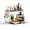 2 Tier White with Pull-Out Drawer, variant on Expandable Microwave Stand,3 Tier Metal Kitchen Countertop Organizer Shelves with 8 Hooks,Bakers Rack,Pull-Out Microwave Shelf,Metal Storage Shelves,110lbs Weight Capacity,White
