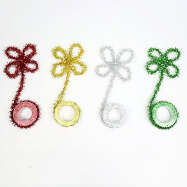 Lubelski Christmas Color Strip Create Festive Atmosphere Colorful Garland Tinsel Ribbon for Home Party Decorations