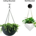 thumbnail image 3 of sunsanly Plant Hanger Indoor Hook Rustproof Corrosion Resistant Strong Load-bearing Decorative Heavy Duty Wall Hook Lantern Hanger, 3 of 8