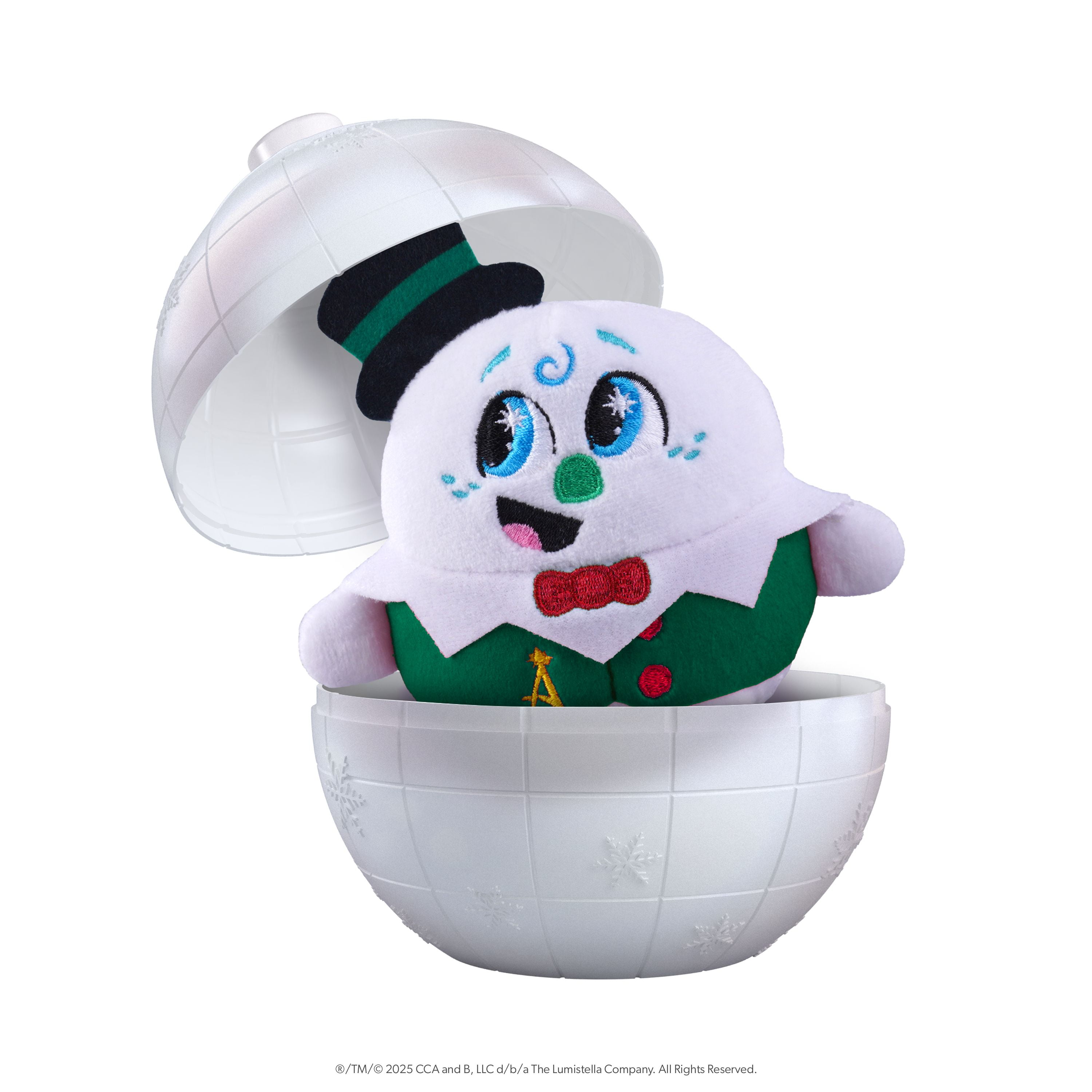 The Elf on the Shelf Santaverse SnoStax Celebration Snowman