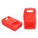 thumbnail image 5 of Protector de radio bidireccional de cubierta suave protectora de silicona Mini Walky Talky de 2 piezas para Baofeng UV5R (rojo), 5 of 5