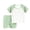 Green, variant on Cethrio Boys Cotton Pajama Sets Size 10-12, Short Sleeve Comfy 2 Piece Casual Kids' Summer Sleepwear Yellow Size 10-12