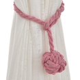 thumbnail image 1 of (Rose) Corde Boule Rideau Attache Dos Retenues Rideaux Voiles Rideaux Corde Décoration Maison, 1 of 5