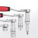 thumbnail image 5 of Juego de llaves de tubo de trinquete, kit de herramientas mecánicas para mantenimiento de vehículos, trabajo en paneles eléctricos, ensamblaje de motores y plomería., 5 of 5