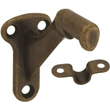Stanley Hardware Handrail Bracket - Stanley Hardware 450700 Handrail Bracket Antique Brass