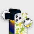 thumbnail image 5 of Étui Transparente pour iPhone 15 Pro - Motif Pissenlit Jaune, 5 of 5
