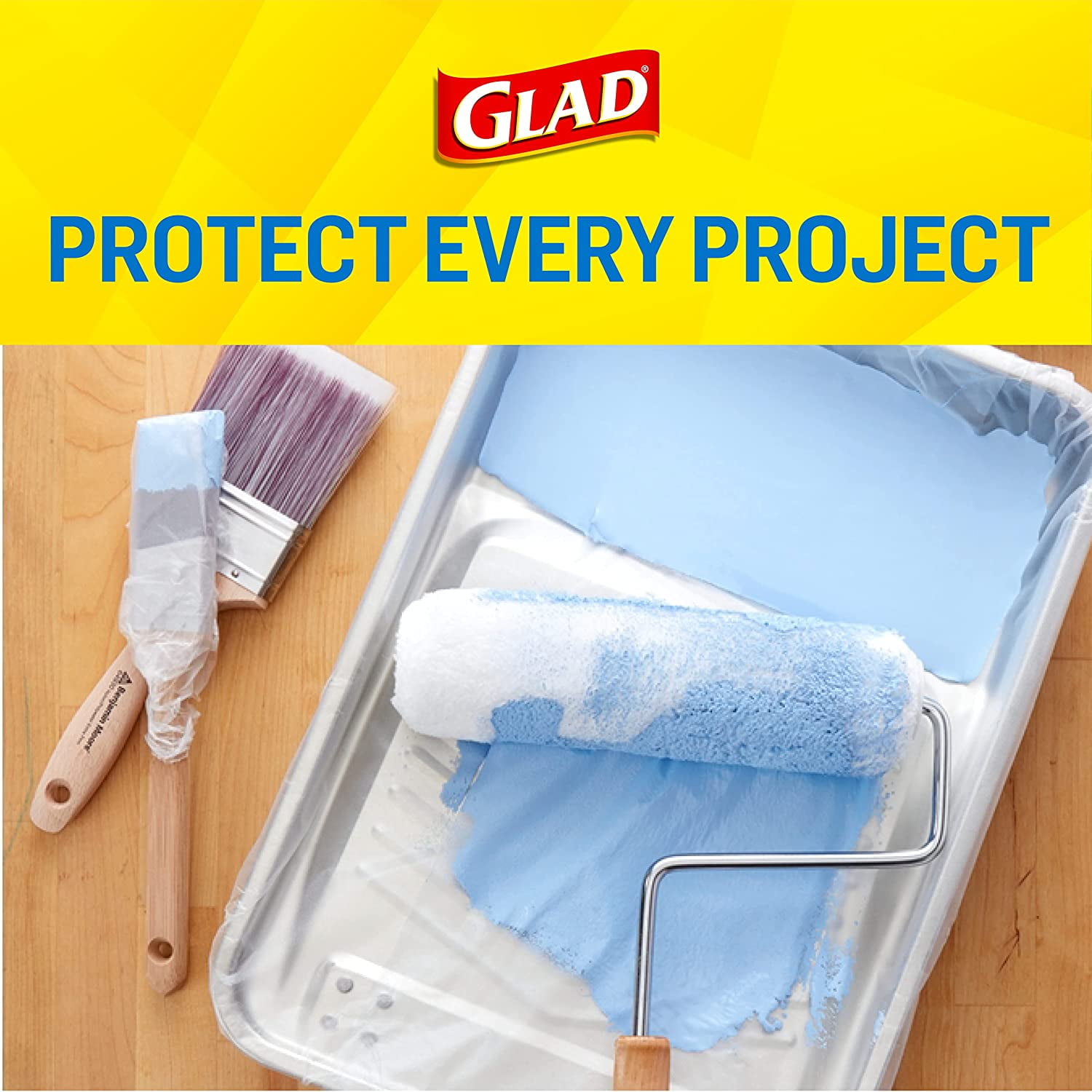 Glad Plastic Food Wrap Variety Pack - Press'n Seal Wrap - Freezer