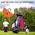thumbnail image 4 of Uxcell Microfiber Waffle Pattern Golf Towel with Lock Clip - [Orange - 15.7 IN] Golf Club Towel, 4 of 6