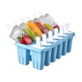 thumbnail image 2 of Ice Cream Mold Tray, Multi Compartment Frozen Dessert Maker For Homemade Popsicle Yogurt Treats, Easy Release Nonstick Freezer Mold Reusable Kitchen Dessert Tool, Durable Food Mold, 2 of 9