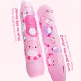 thumbnail image 3 of Ordo Oscillating Kids Battery Toothbrush - Squishmallows Auggie - Pink, 3 of 6