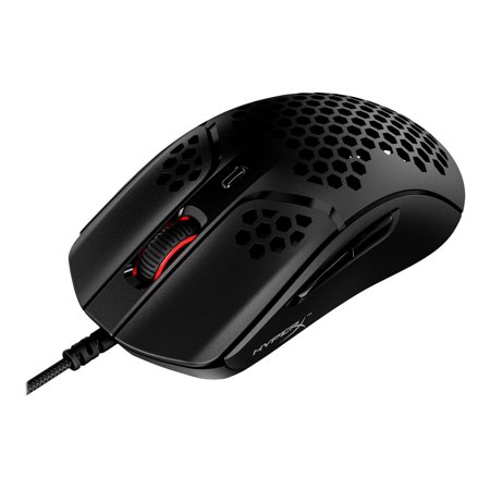 UPC: 0196188049501 | HyperX – Pulsefire Haste Wired Optical Gaming Mouse with RGB Lighting – Black and black